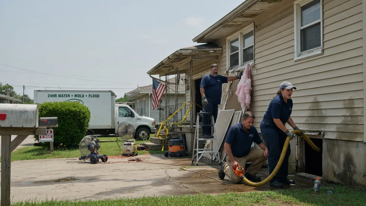 Water Damage Repair in Miller City, IL near me